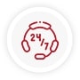 24/7 Support