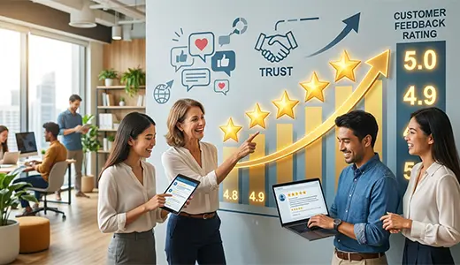 Higher Review Ratings